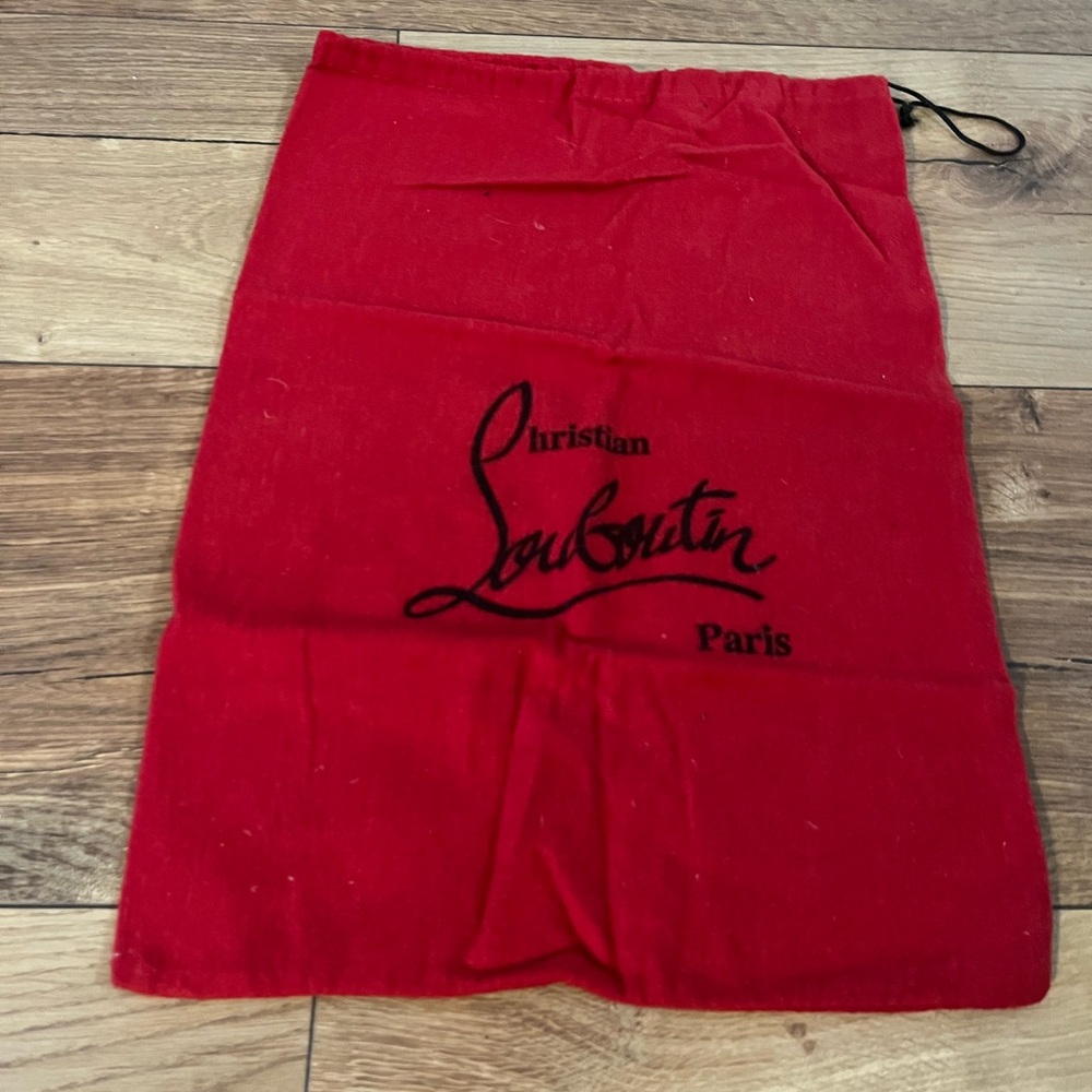 Christian Louboutin Authentic Vibrant Red Bag